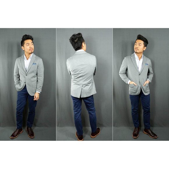 Uniqlo Men’s Comfort Jacket Sport Coat Unstructured Blazer - L - Picture 1 of 14